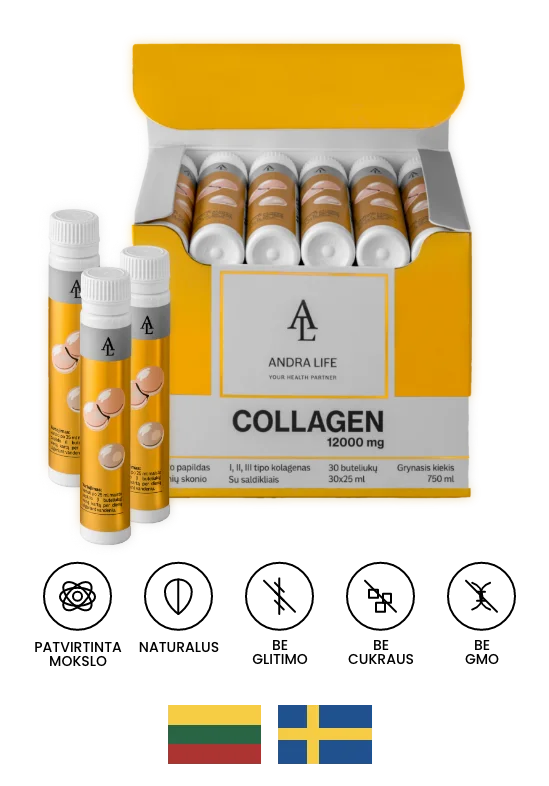 Collagen 12000 – Kolageno papildas moterims