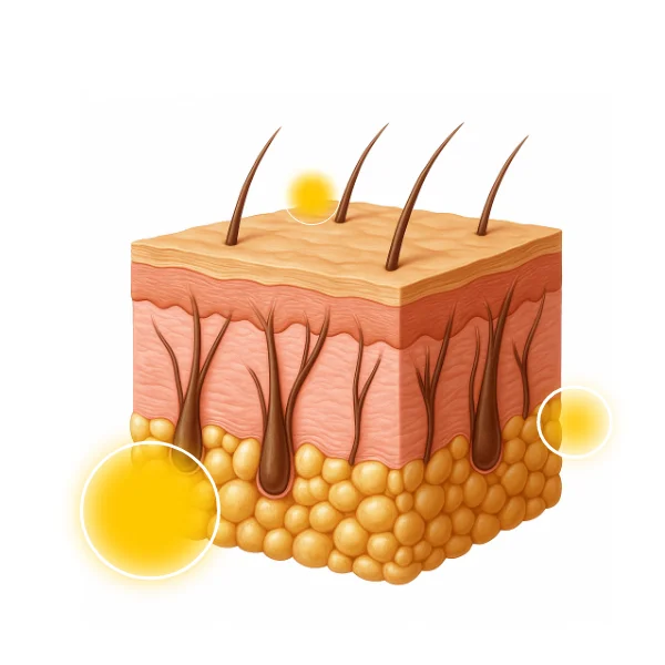 12 000 mg hidrolizuoto I, II ir III tipo kolageno – mūsų išskirtinė dozė