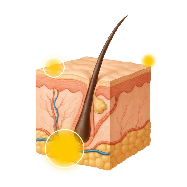 Biotinas (B7) mūsų formulėje – sveikiems plaukams ir odai