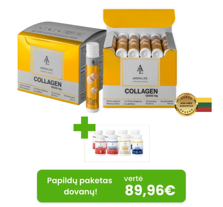 Collagen 12000 – Kolageno papildas moterims