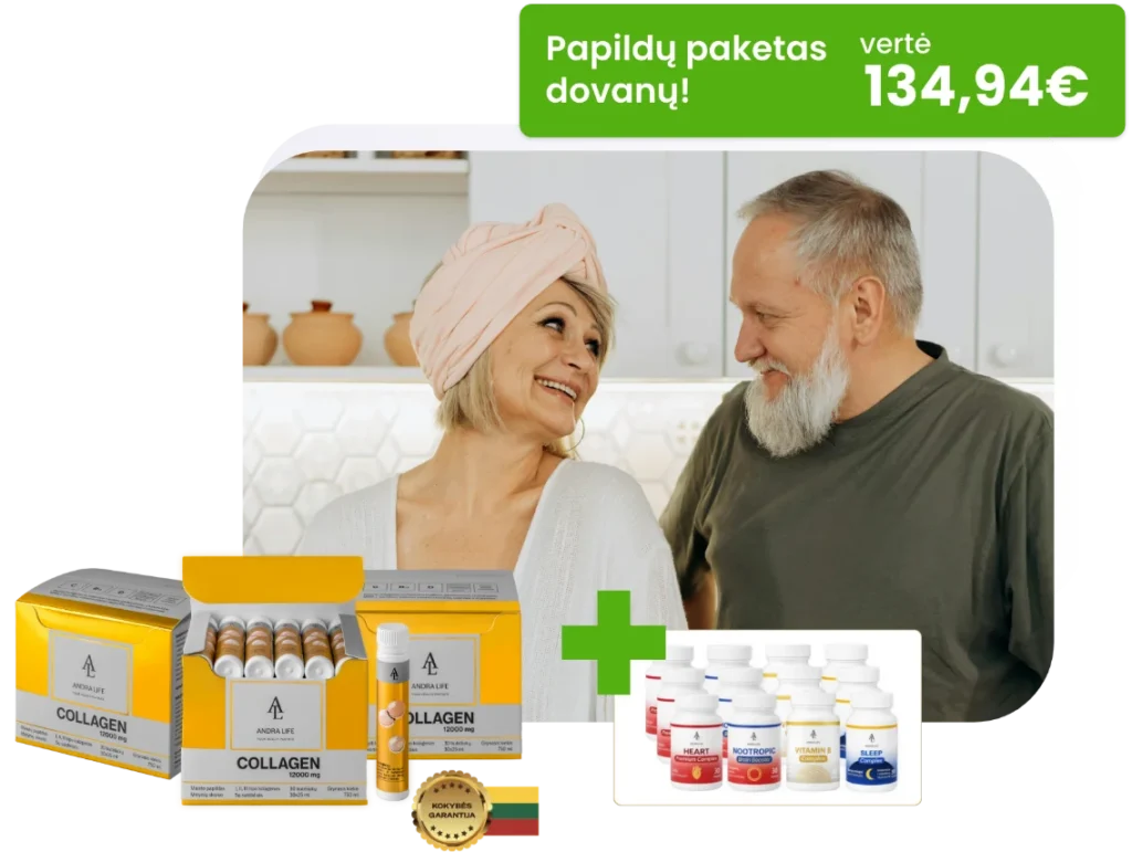 Collagen 12000 – Kolageno papildas moterims